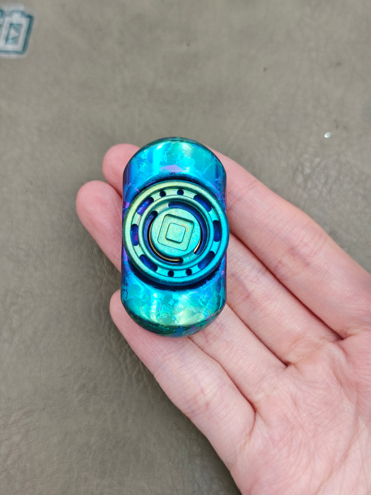 Origin Point Crystallized Titanium