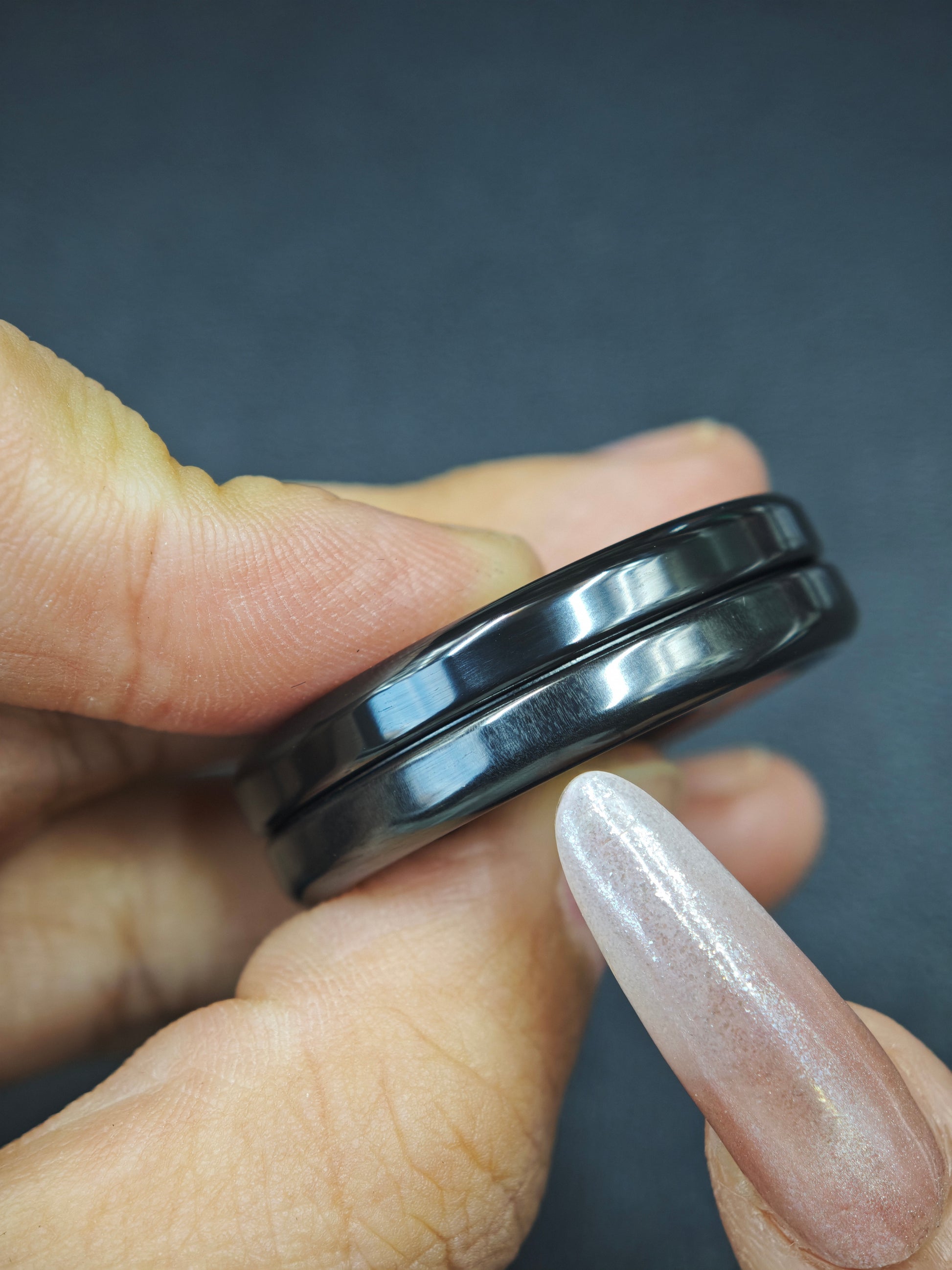 Devil Milk Cap Zirconium Polished
