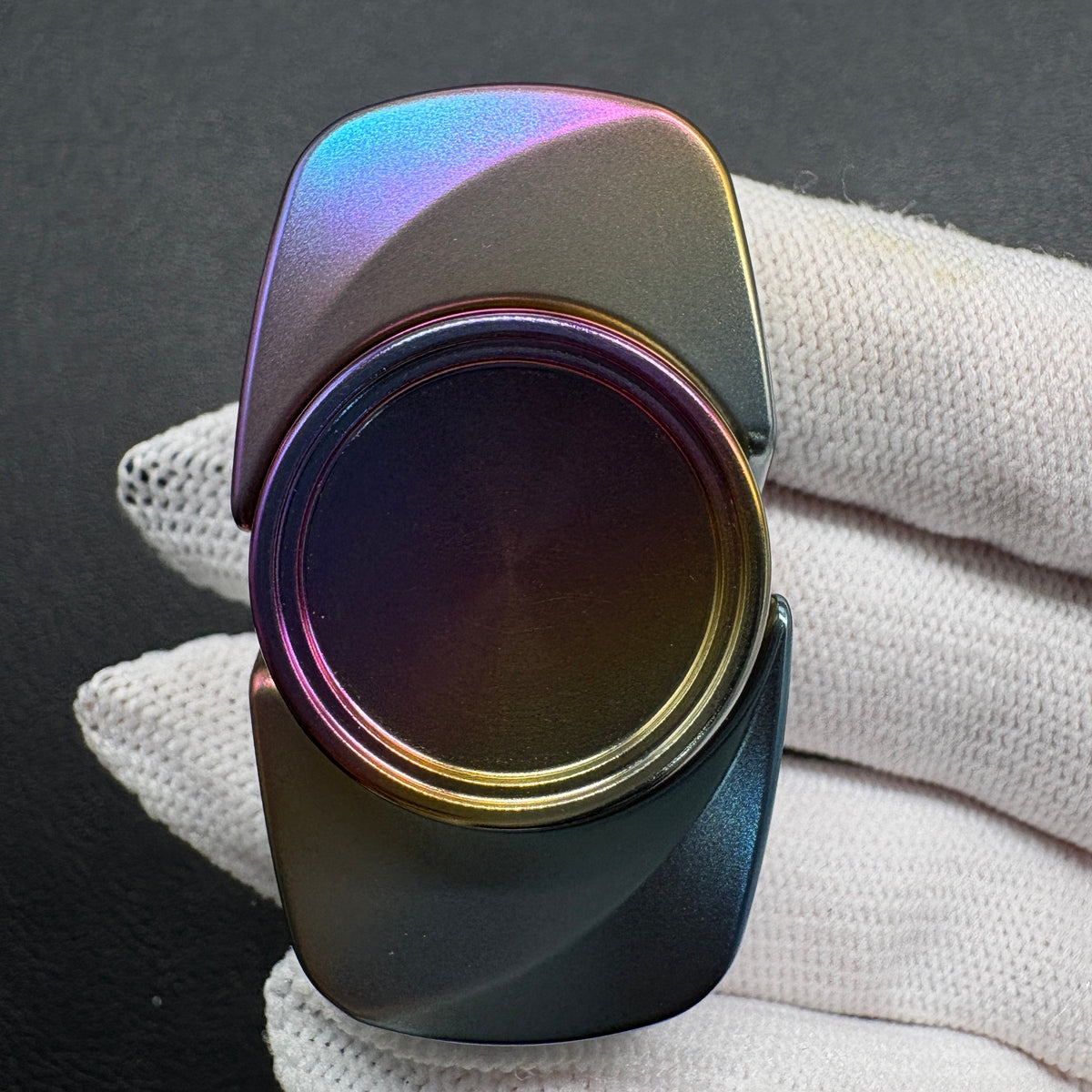 Spinner Zirconium Oil Slick