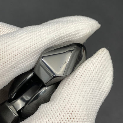 Feather Zirconium Engraved