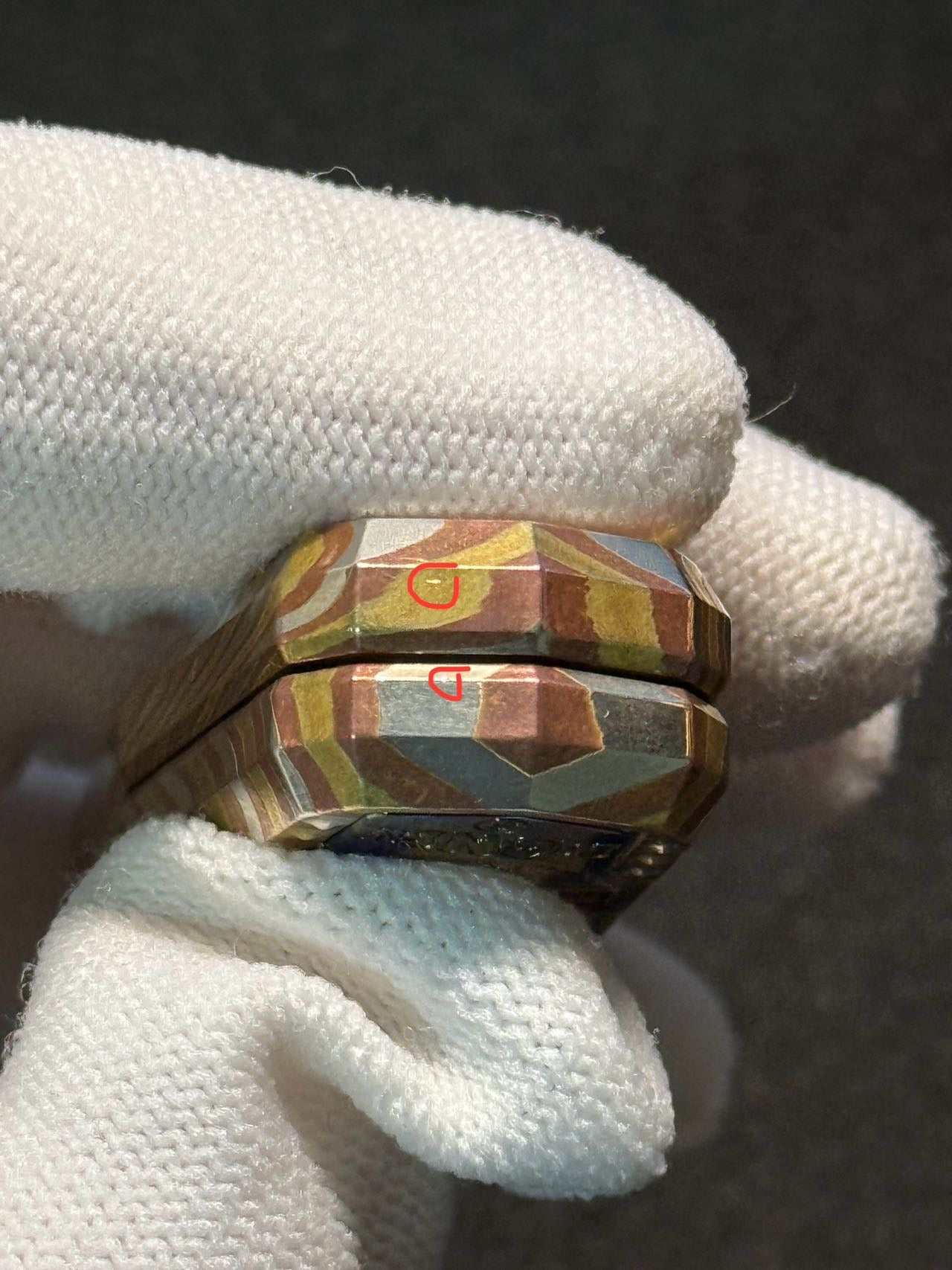Monolith Mokume Copper