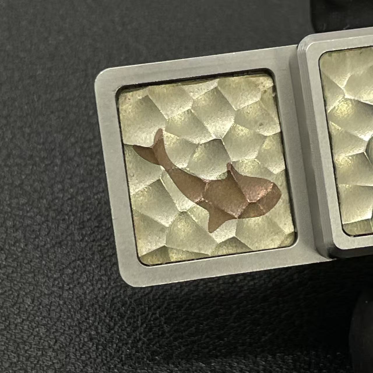 Lotus Koi Stainless Steel Copper Brass