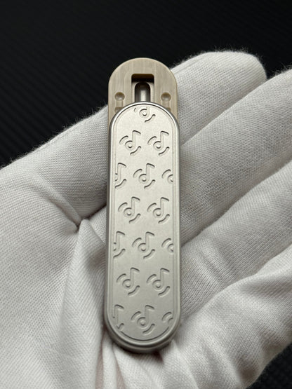 Slider Stainless Steel Blasted