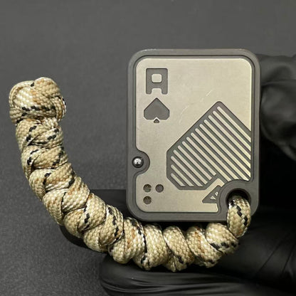 AAA Push Card Aluminum