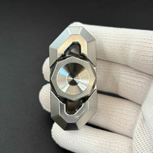 Crystal Twin Leaf Stainless Steel Machine Finished