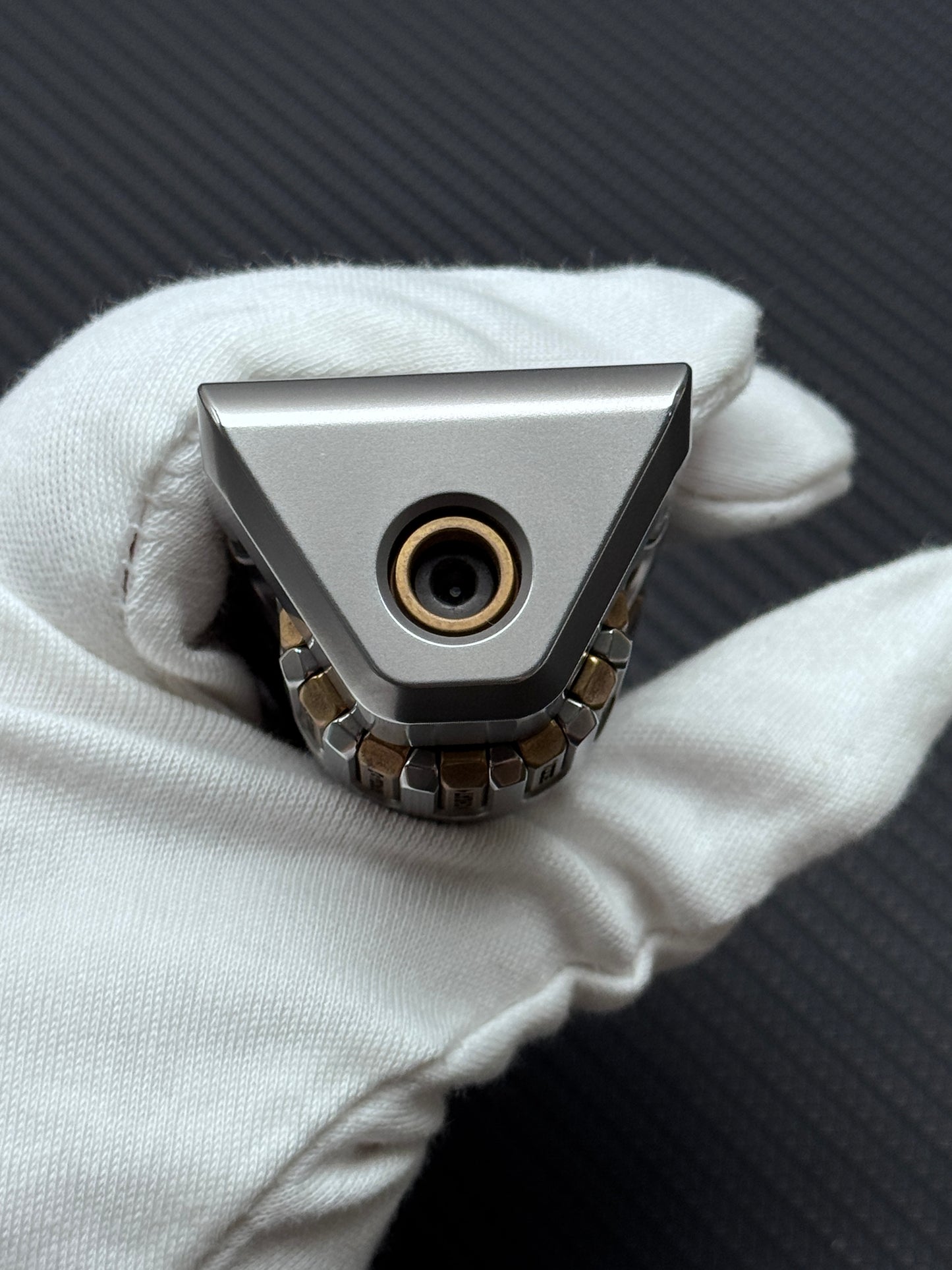 Jackpot 2.0 Deskset Brass Stainless Steel