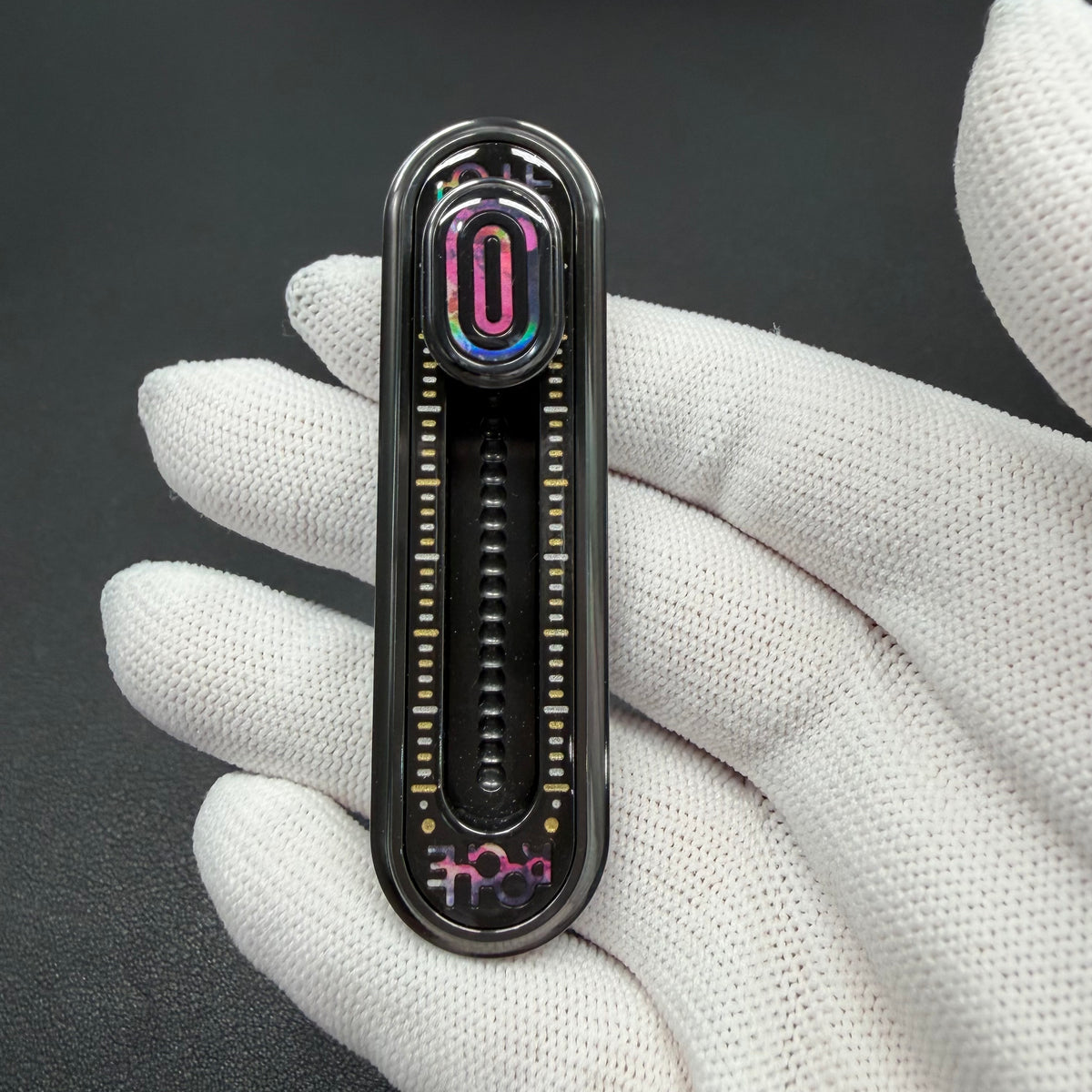 Chocolate Bar Zirconium Oil Slick