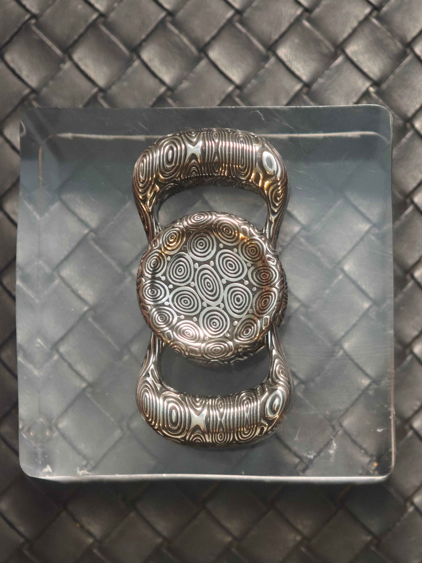 og Stainless Steel Etched
