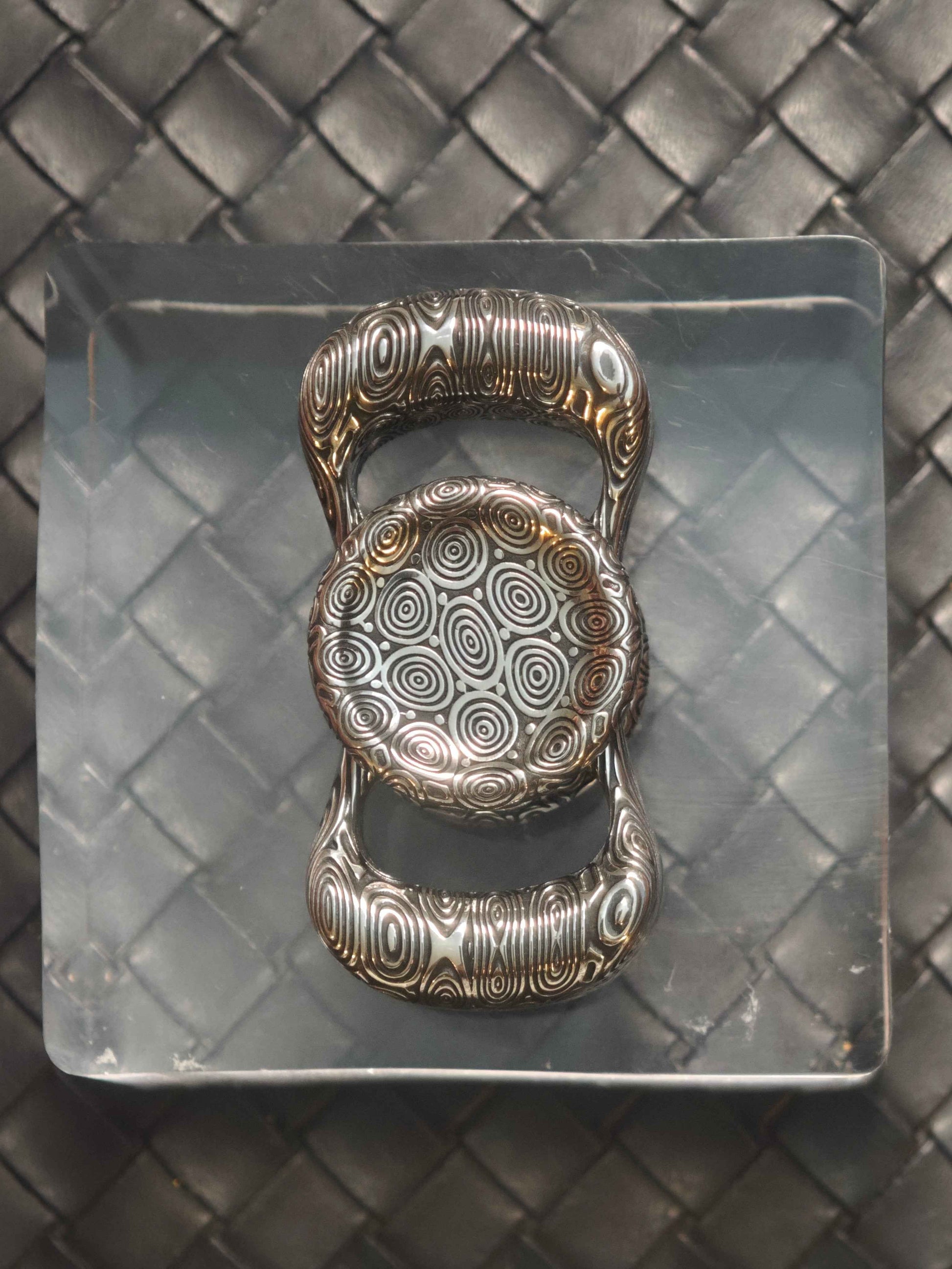 og Stainless Steel Etched
