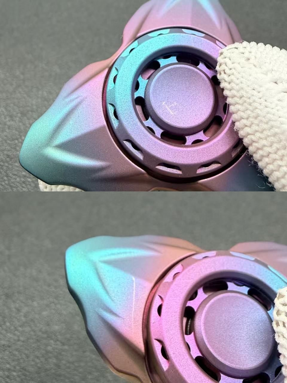 Dragon God Maru XL Zirconium Anodized Brushed