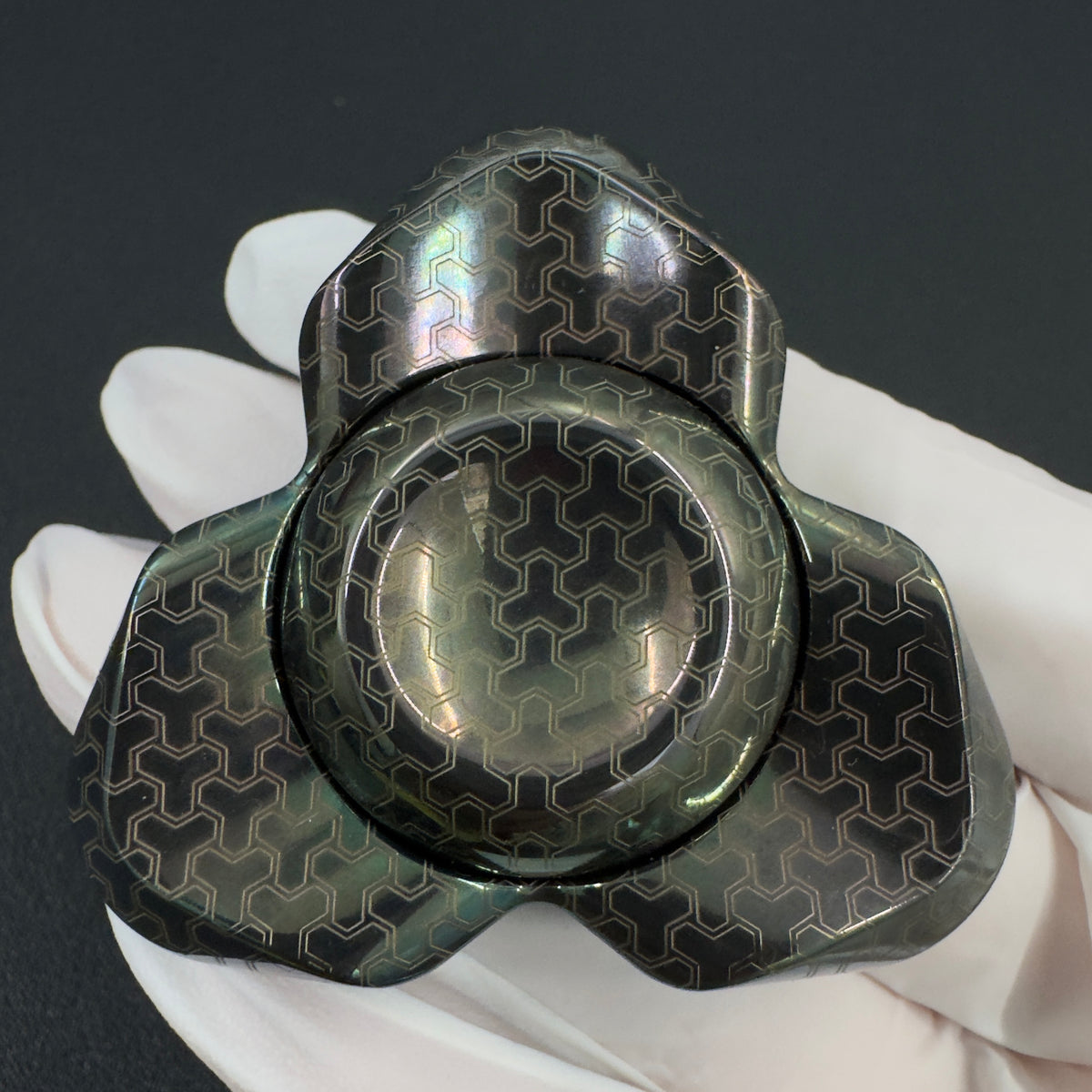 Feather Zirconium Oil Slick
