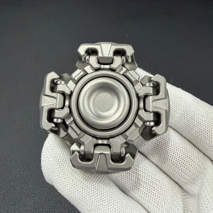 Ancient Iron Shell Opening Titanium Blasted