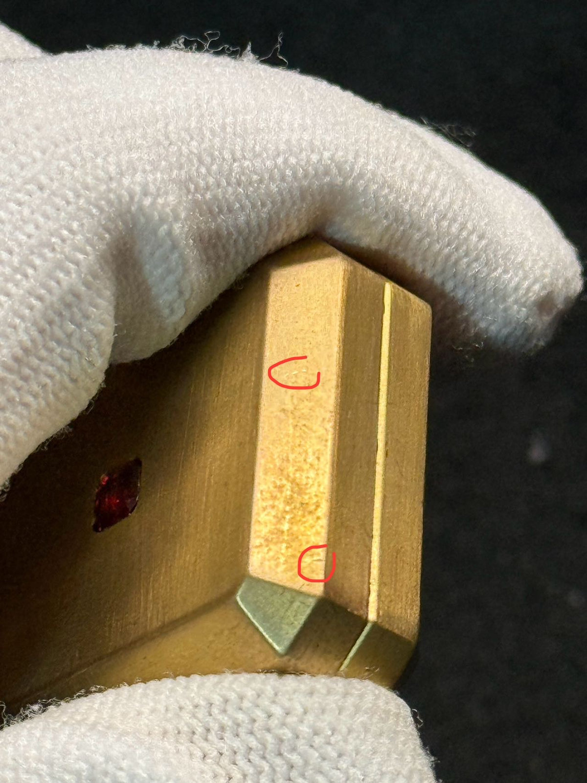 Square Inch Blade Brass