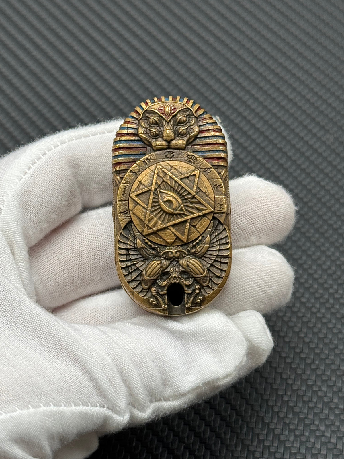 Eye Of Horus Brass