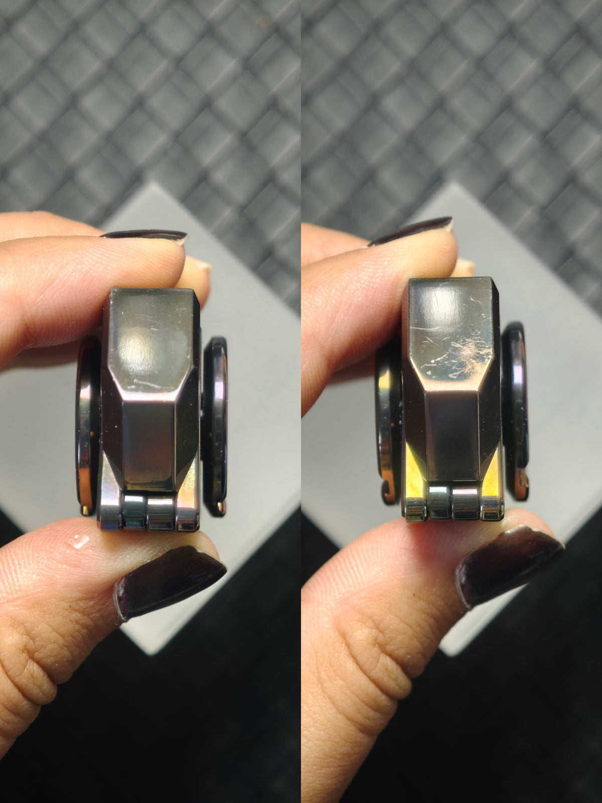 Jingzhe Zirconium Color-Anodized Polished