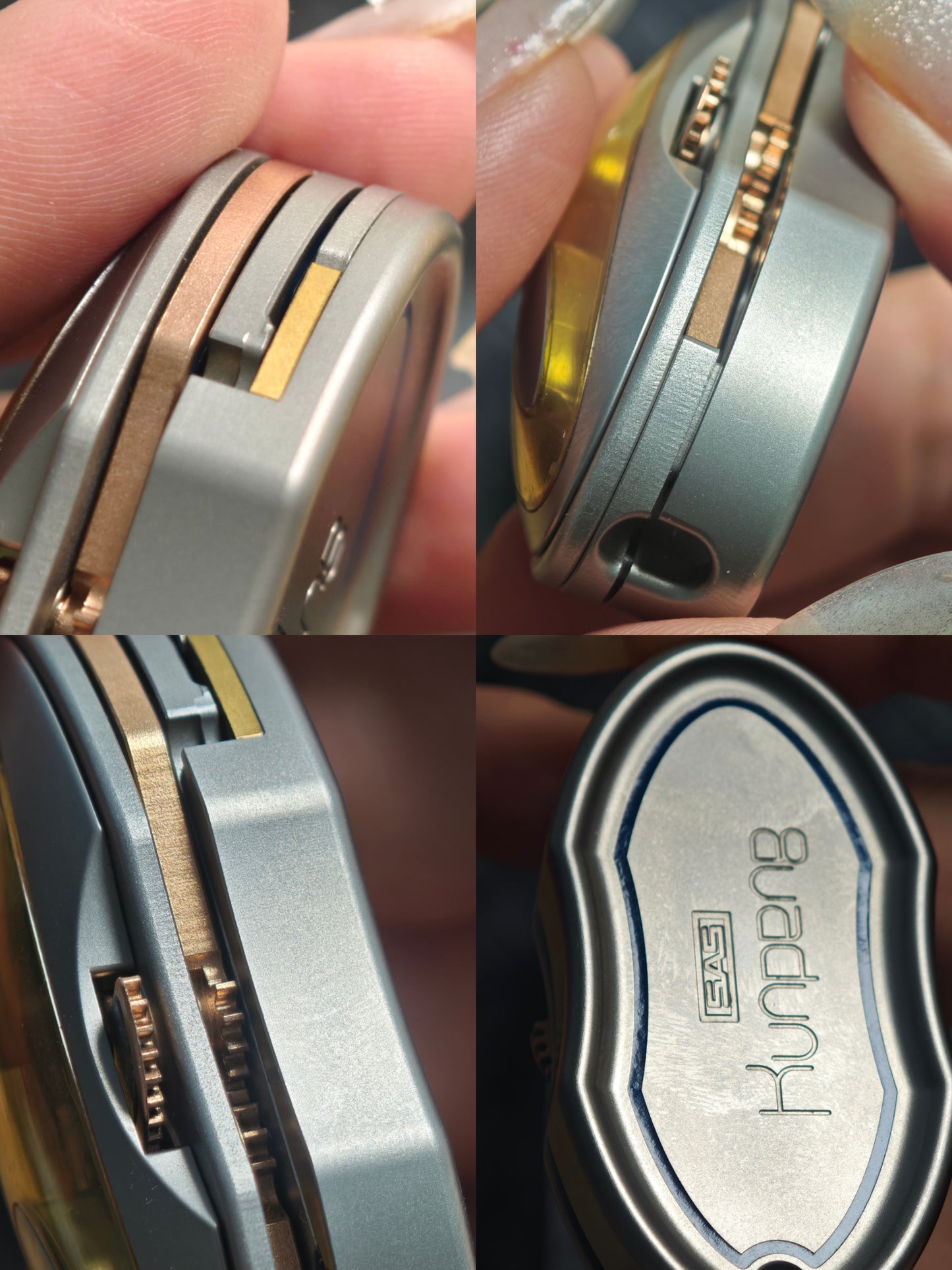 Kunpeng Gold Plated Brass Titanium Stainless Steel