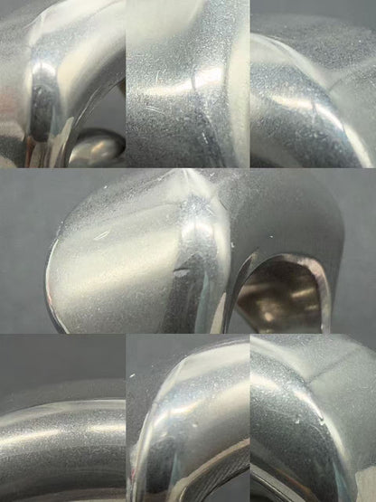 Three-Leaf Horizon Stainless Steel Stonewashed