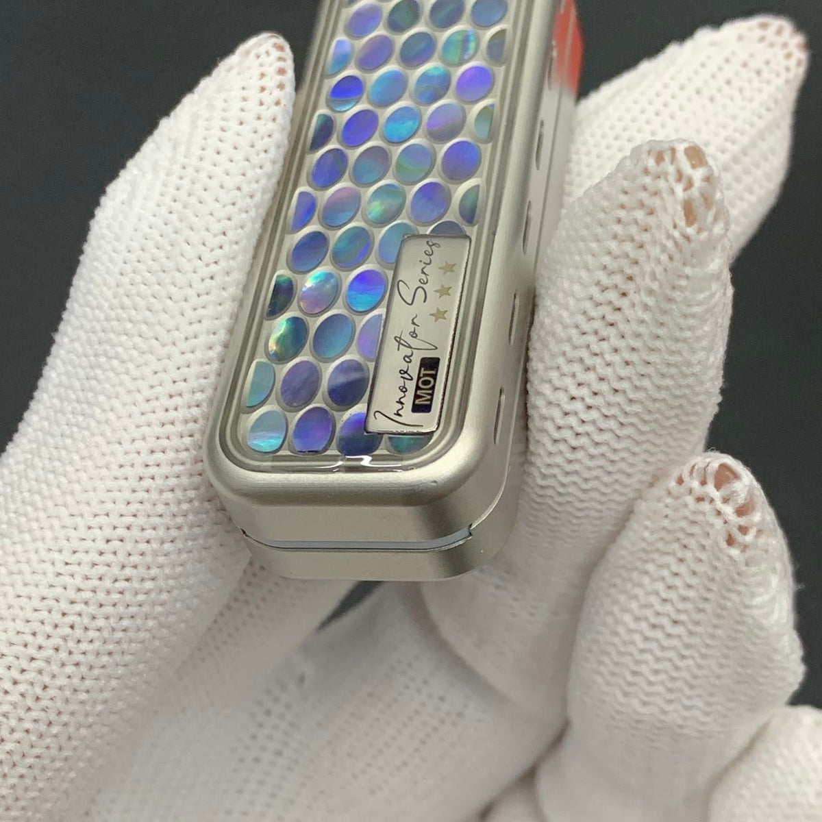 Feng Ling Stainless Steel Color-Anodized Resin-Sealed Blasted