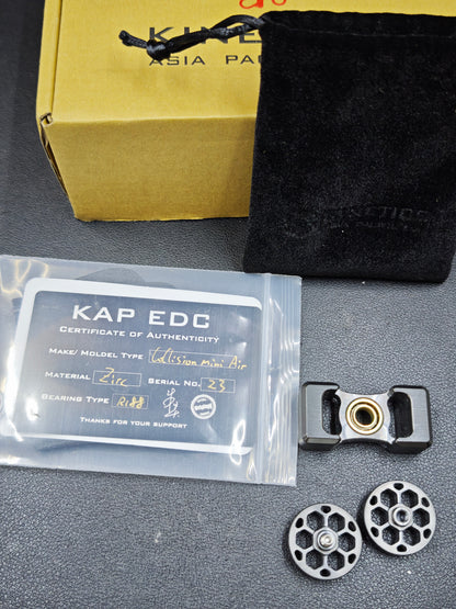 Impact Mini Zirconium Brushed Engraved