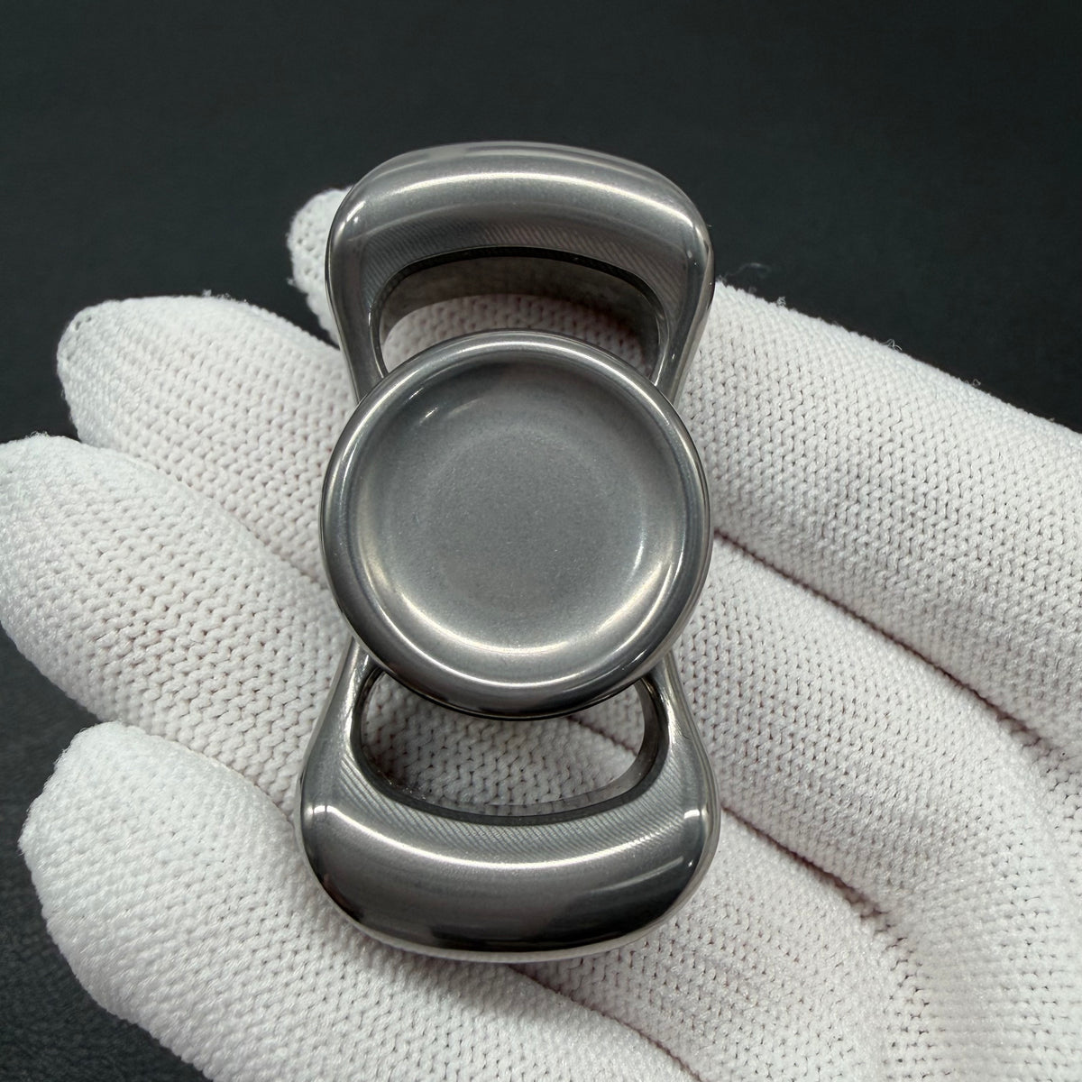 Two-Leaf Horizon Stainless Steel Stonewashed