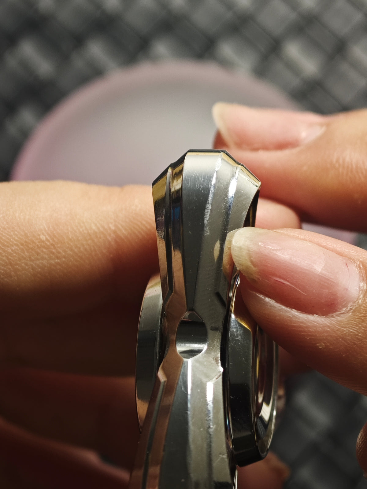 Cat's Eye Stainless Steel Polished