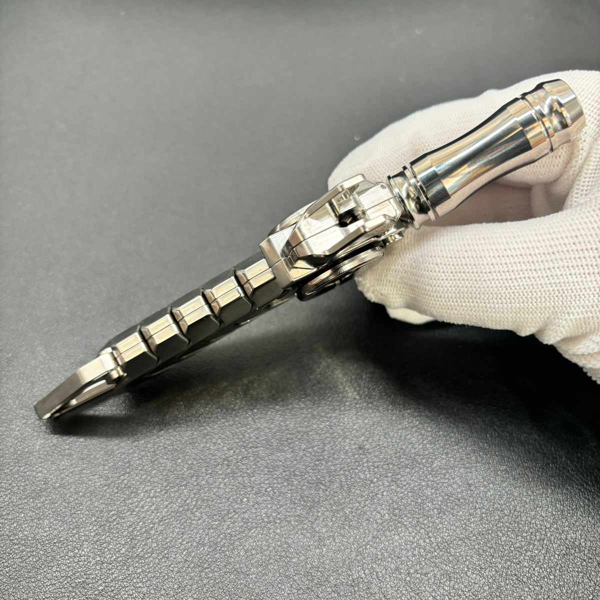 Rattlesnake Sword Titanium Polished