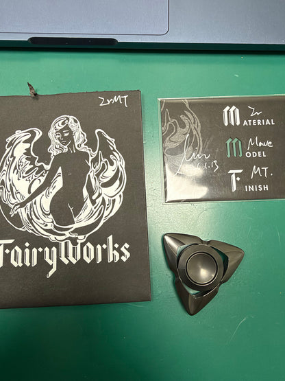 Mave 1.0 Zirconium Machine Finished Engraved