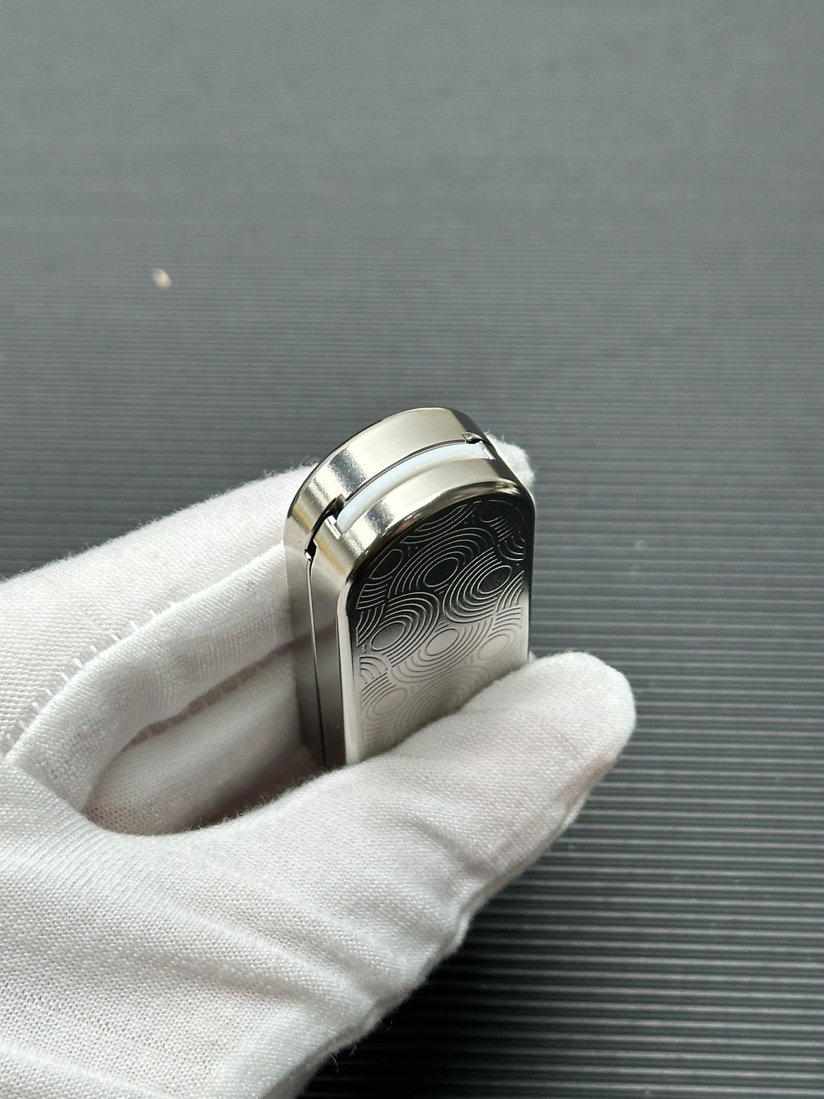 Ming Yin Titanium Engraved