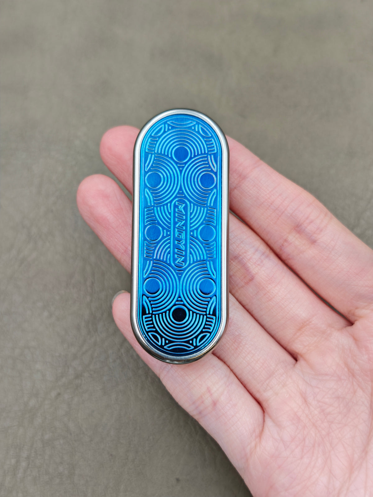 Ming Yin Titanium Stonewashed