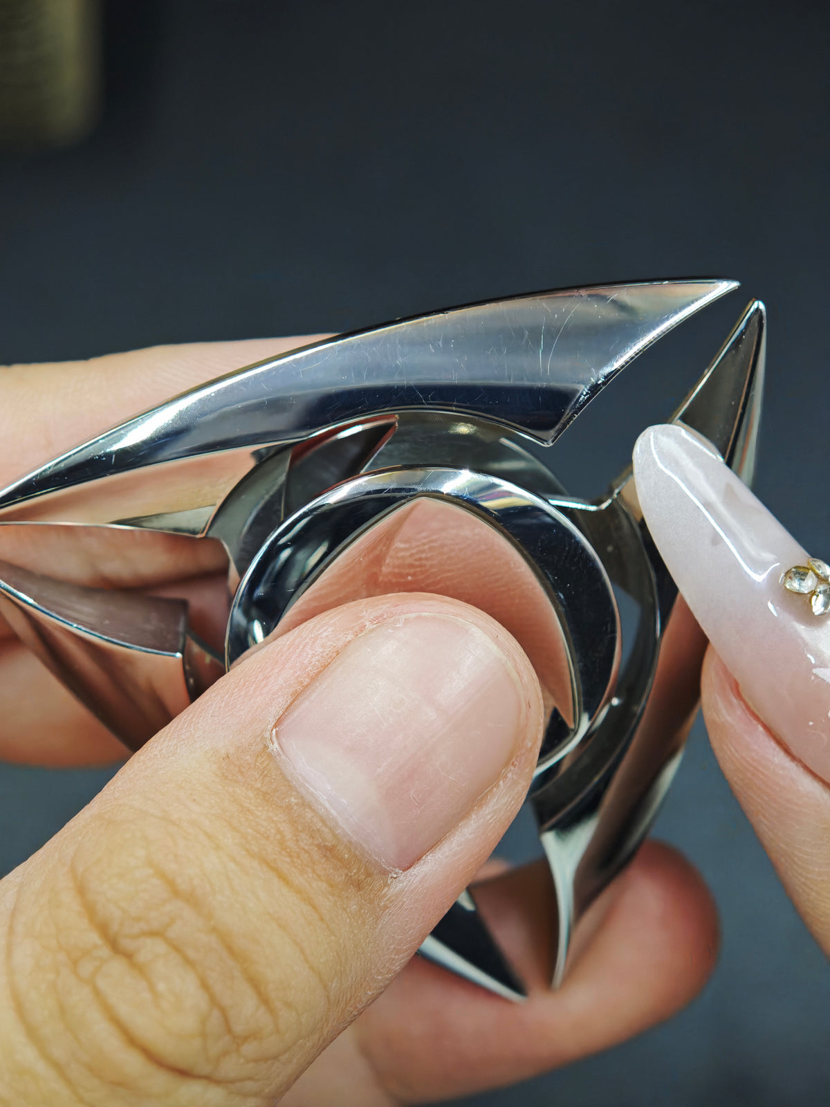 Pinwheel Stainless Steel Polished