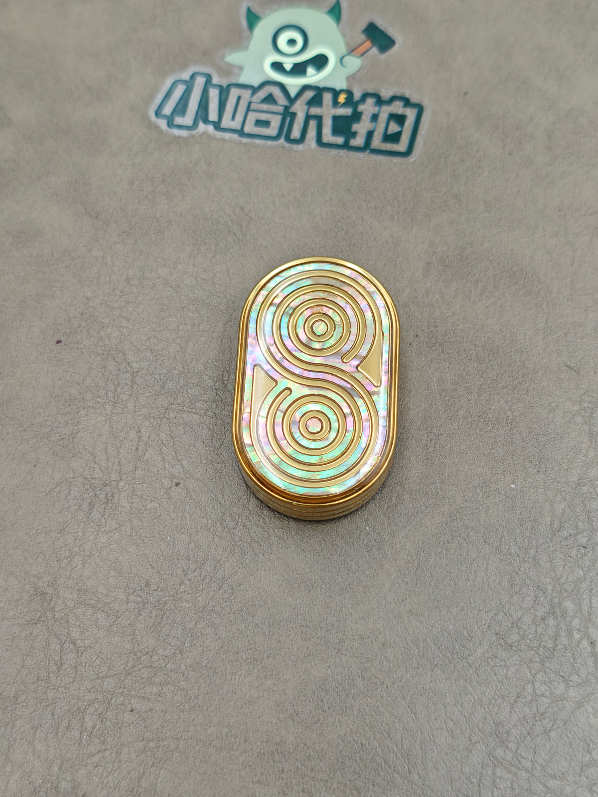 Rhythm Stainless Steel Gold Plated Resin-Sealed