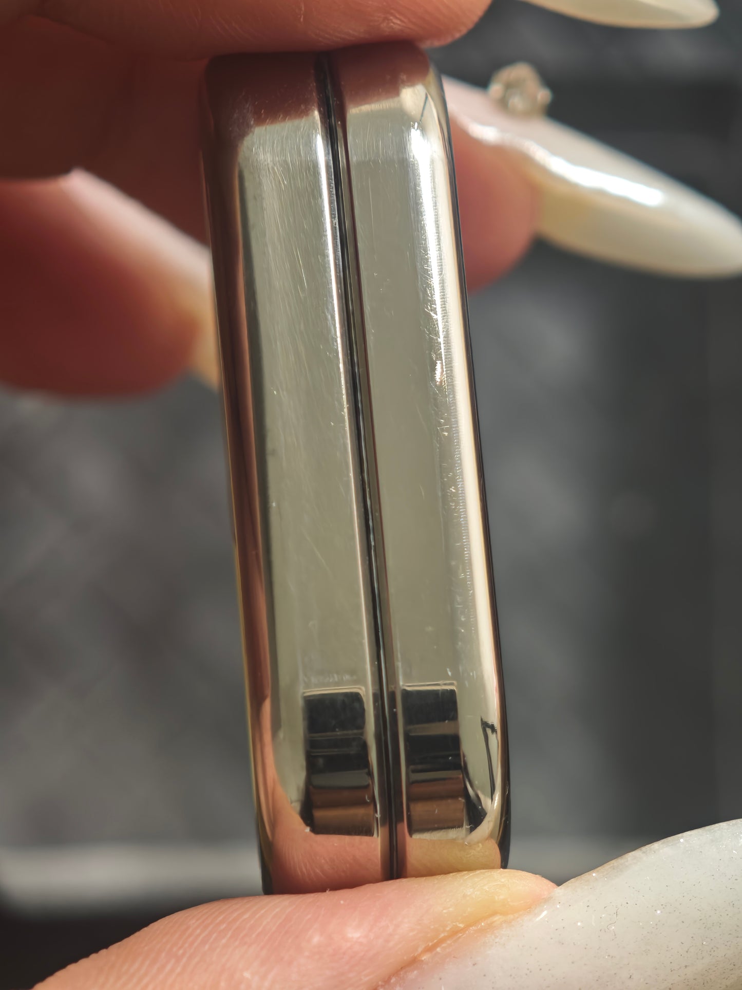 Top B Titanium Polished