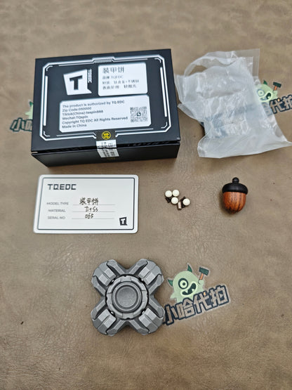 Armor Pie Shell Opening Titanium Stonewashed