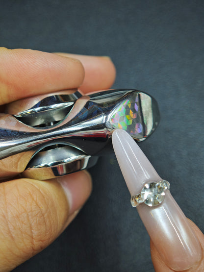 Lazer Crystalized r Stainless Steel