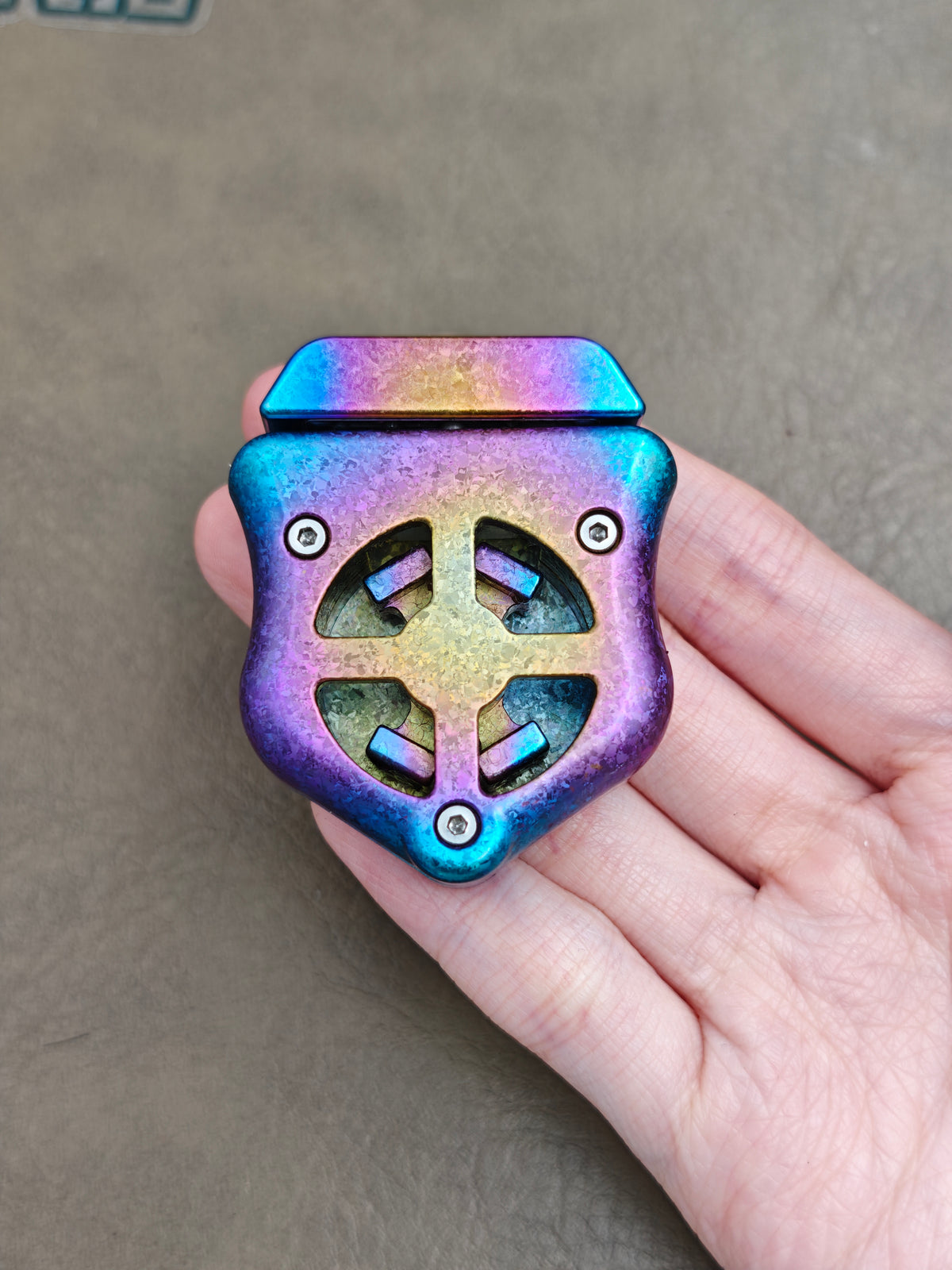 Vaporwave Crystallized Titanium