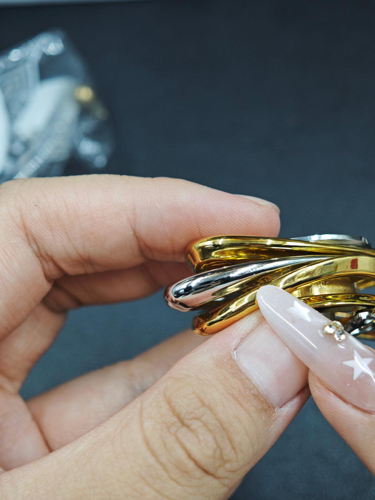 Huan Stainless Steel Gold Plated