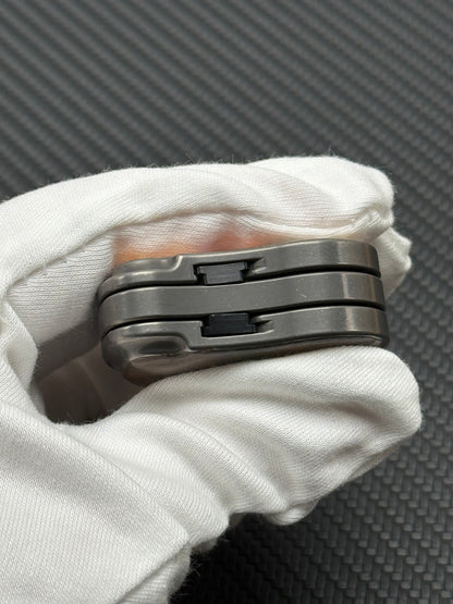 Balled Shell Stainless Steel Stonewashed Resin-Sealed