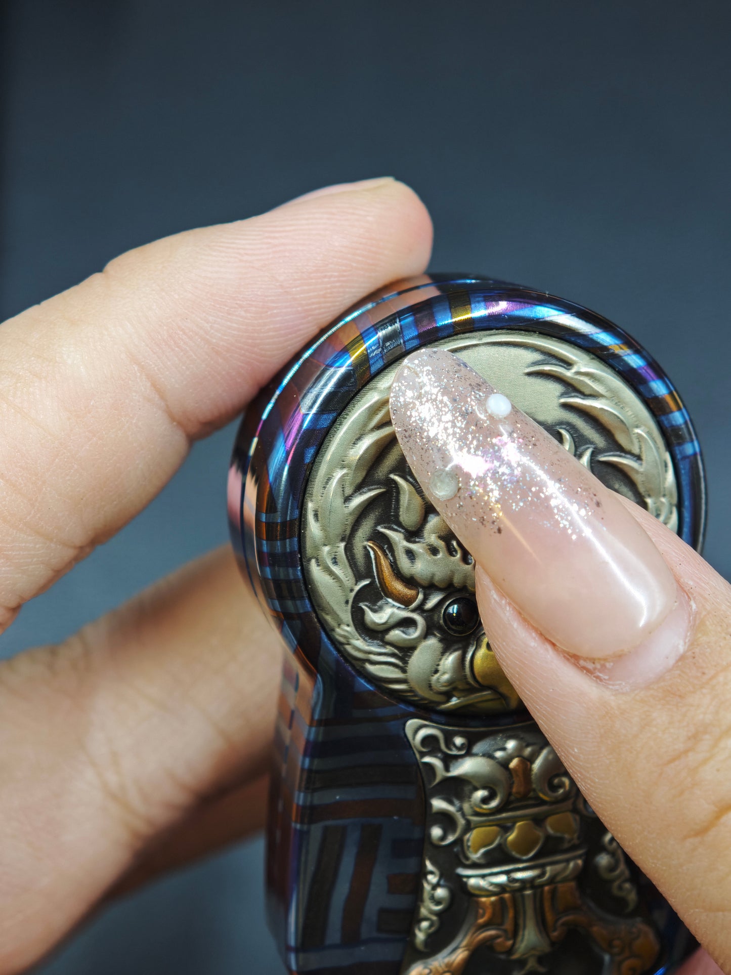 Demon Subduing Toga Tangcao Pattern Zircuti