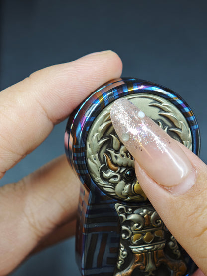Demon Subduing Toga Tangcao Pattern Zircuti