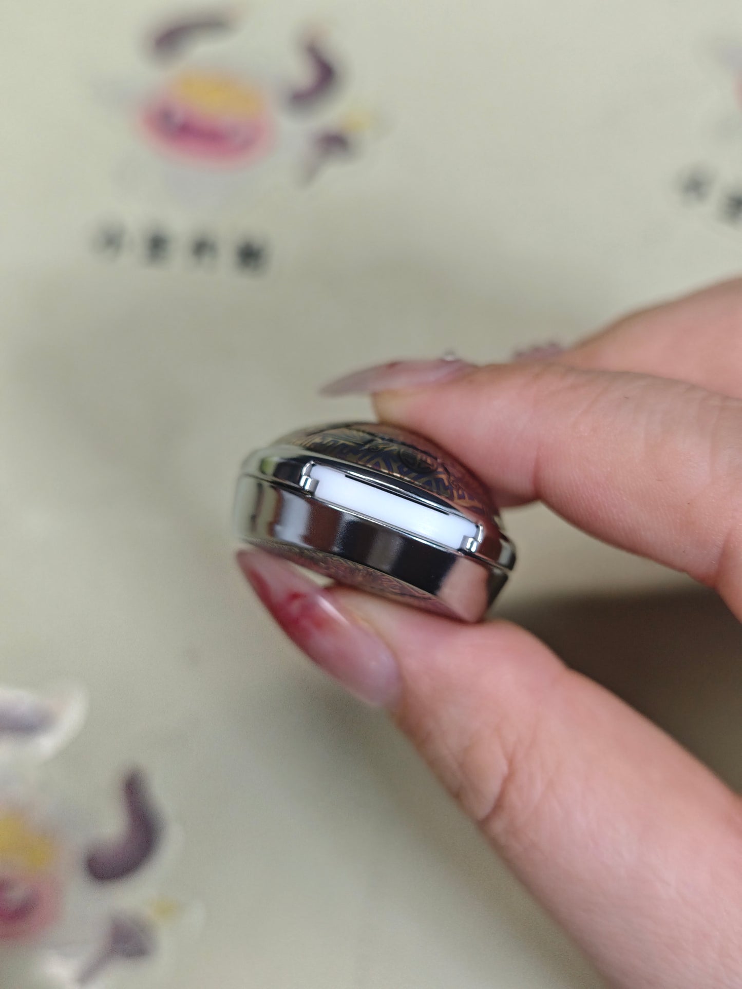 New Year Fortune Pendant Titanium