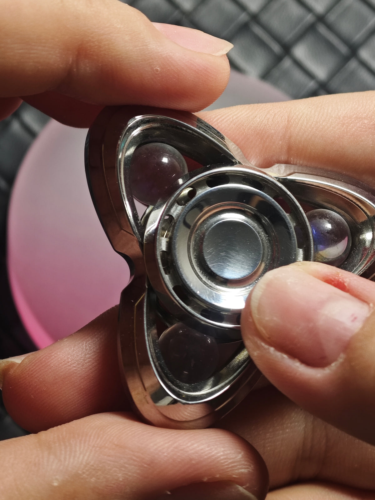 Cat's Eye Stainless Steel Polished