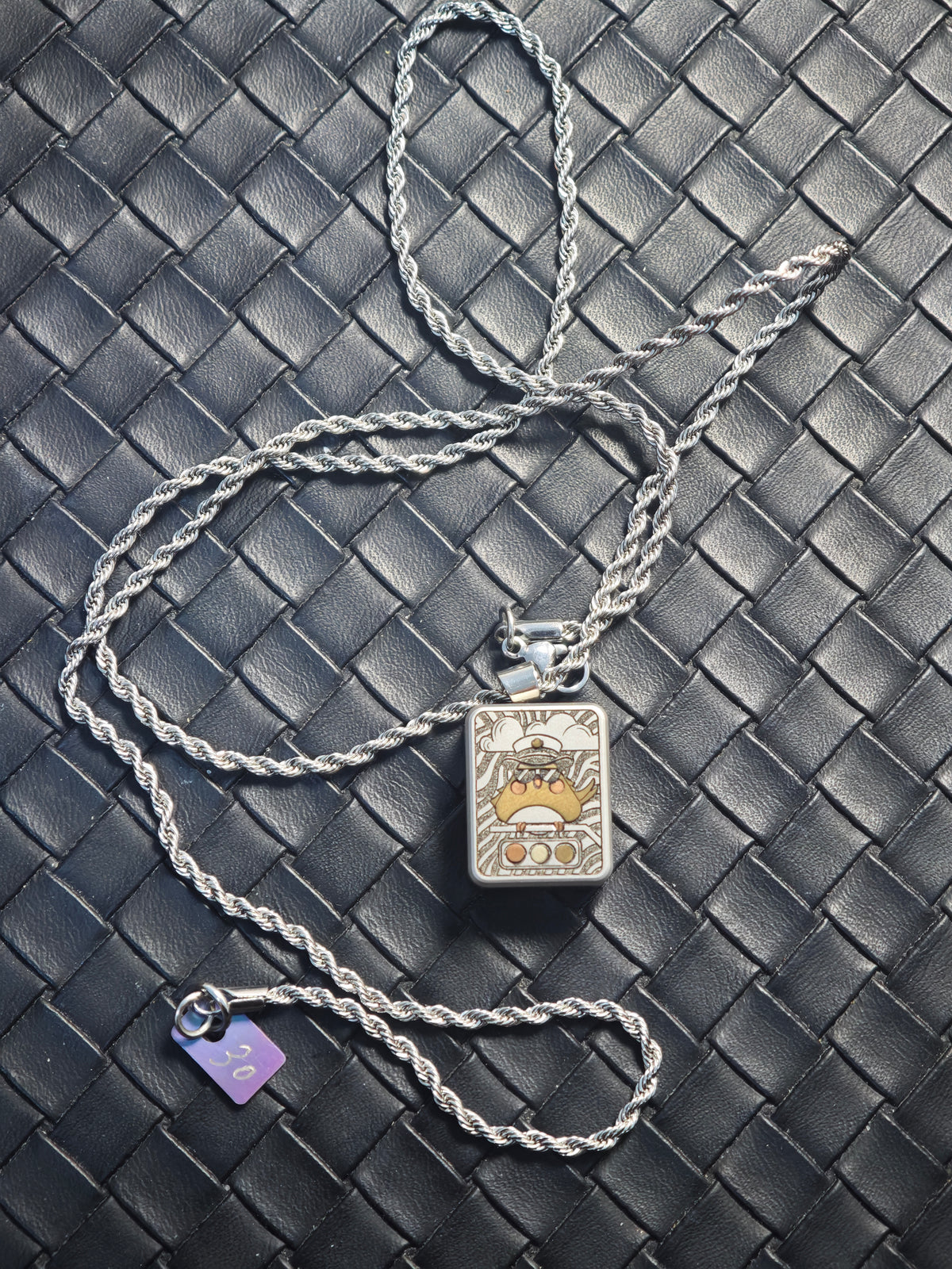 Traffic Police Chick Stainless Steel Engraved