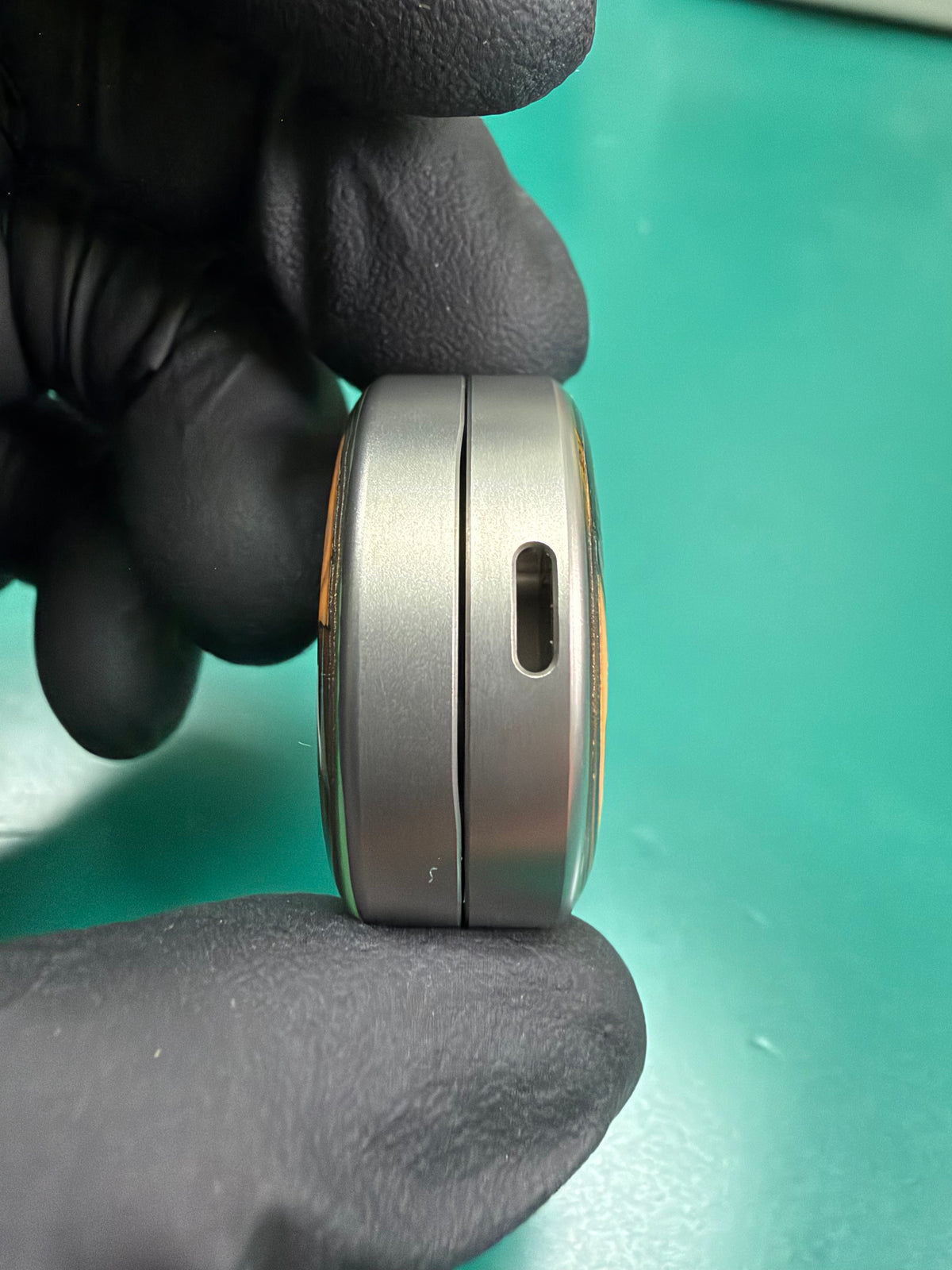 FuYao Titanium Gold Plated Resin-Sealed