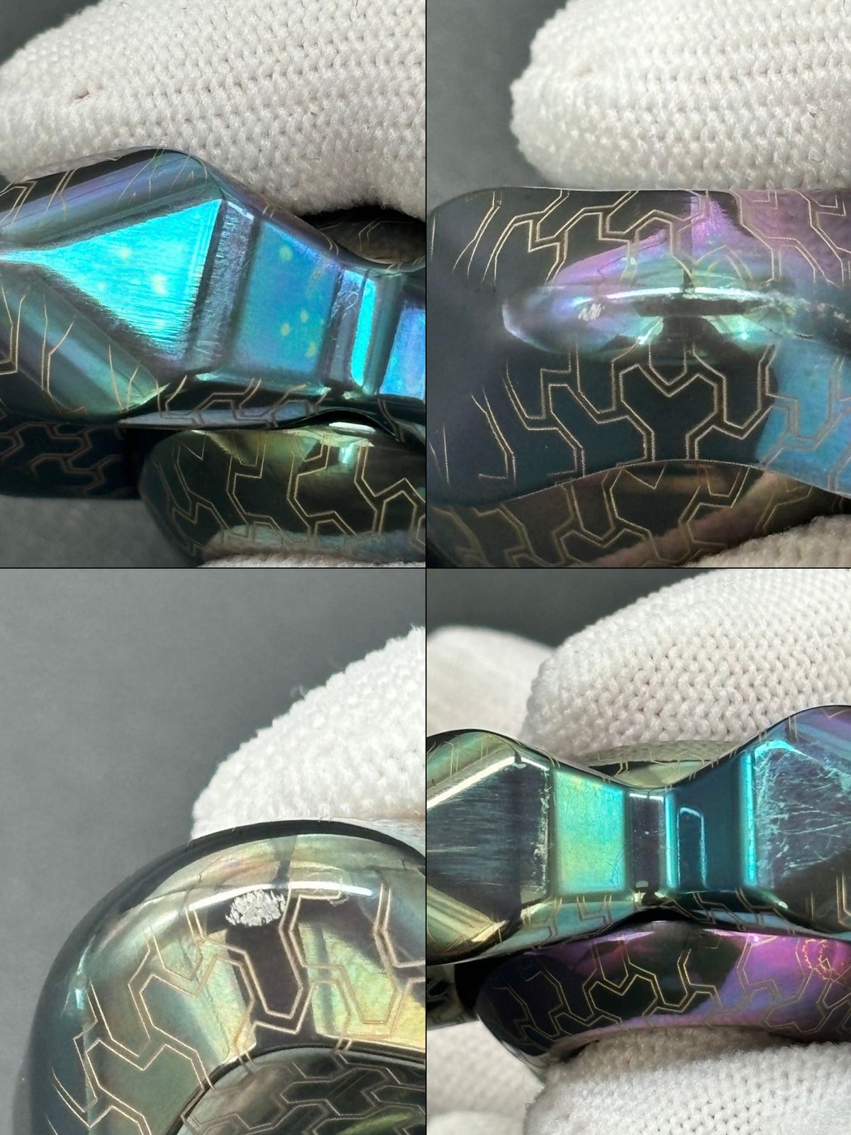 Feather Zirconium Oil Slick