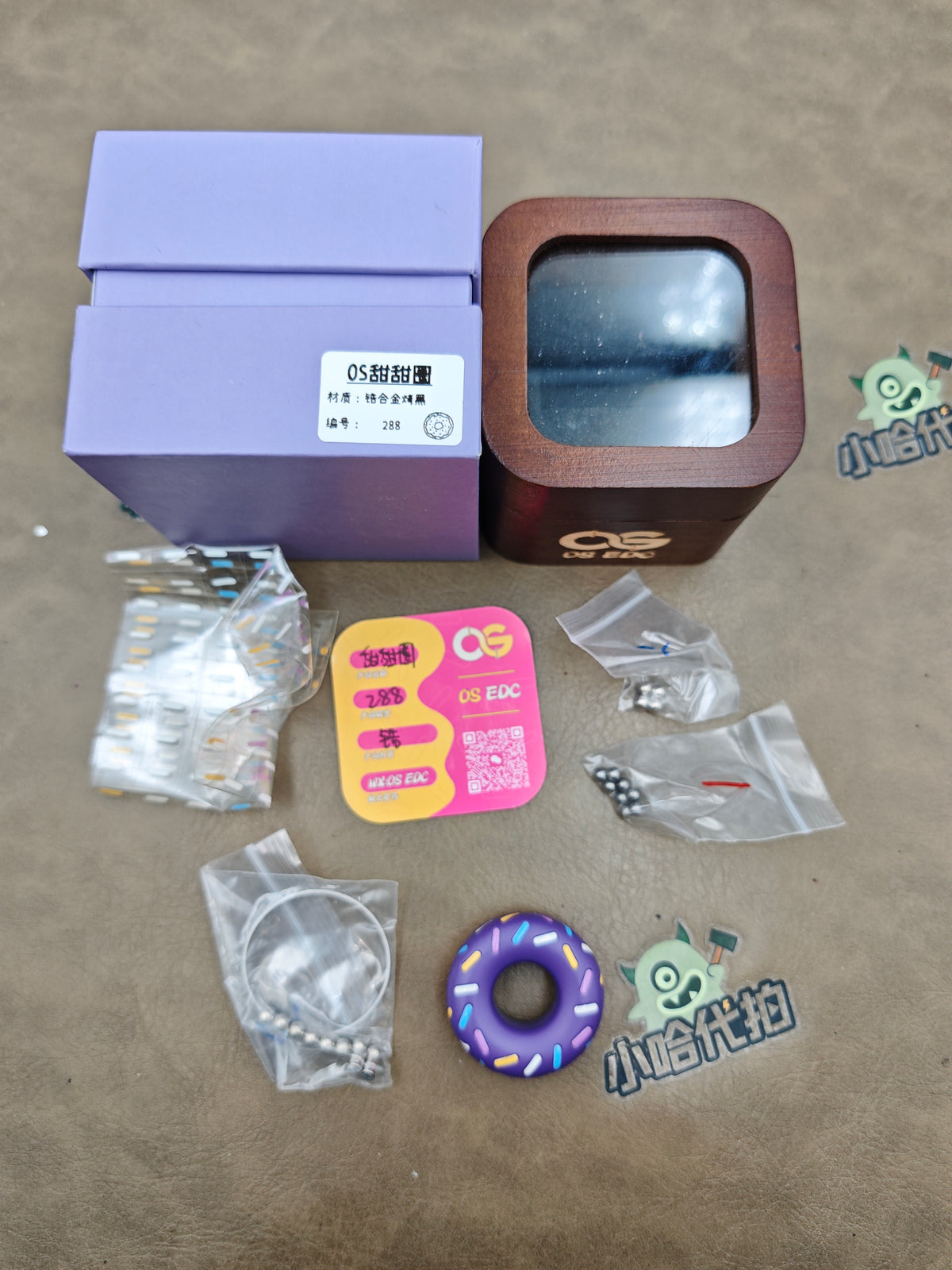 MINI Donut Zirconium Color-Anodized