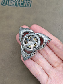 Mini Damasteel Etched