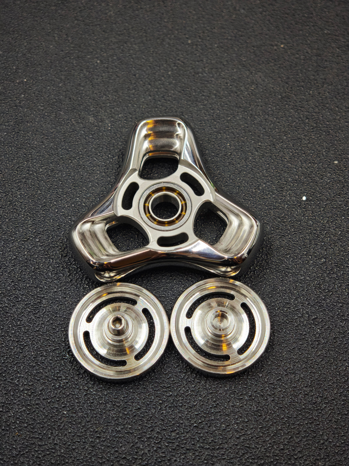 Folding Leaf Mini Stainless Steel Polished