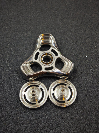 Folding Leaf Mini Stainless Steel Polished