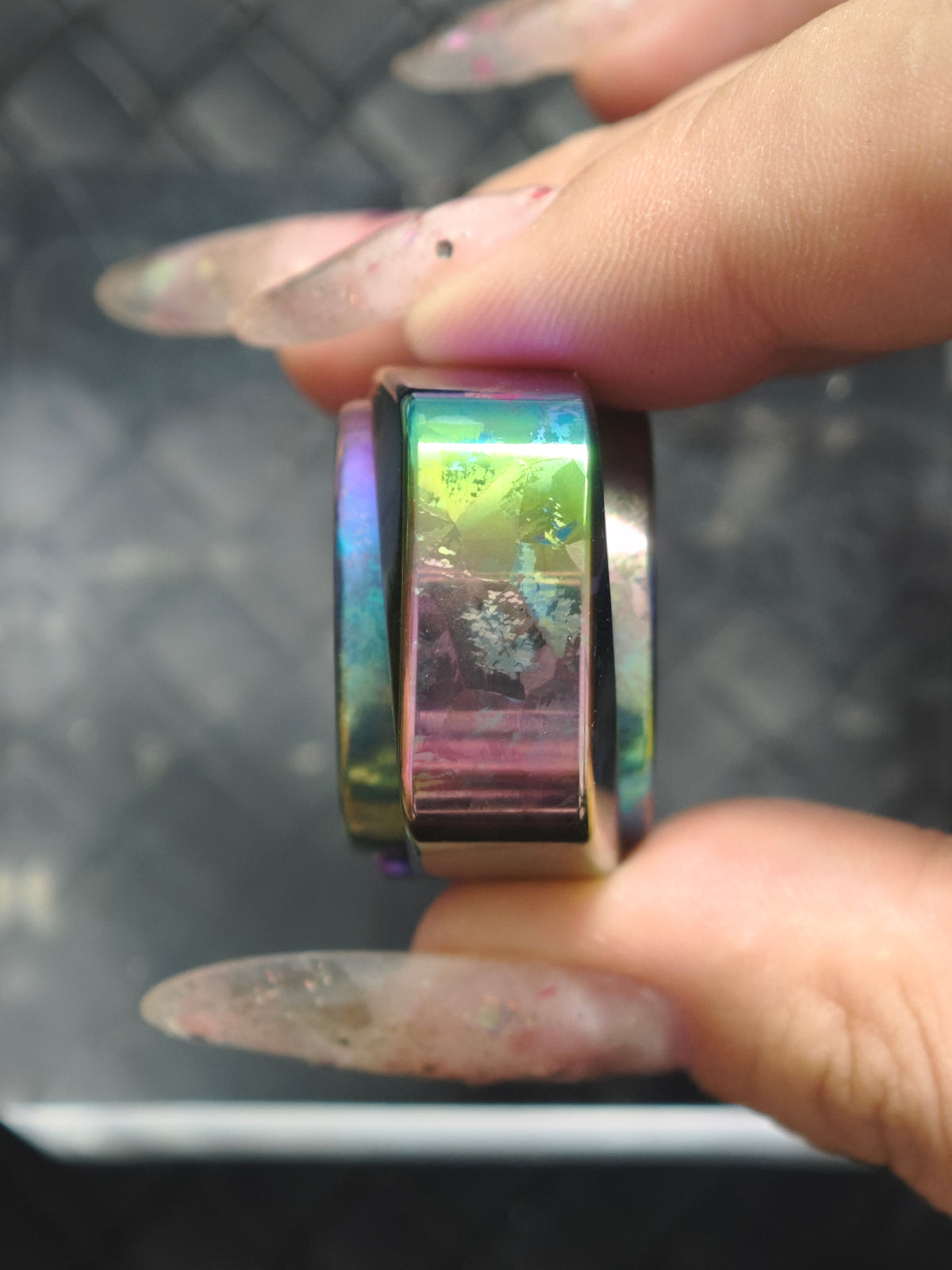 Premium Exquisite Cloud Crystallized Titanium