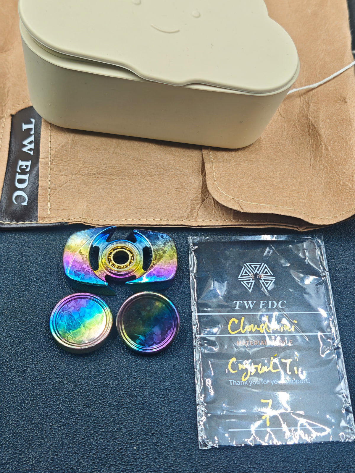 Premium Exquisite Cloud Crystallized Titanium